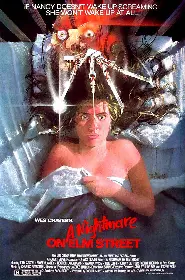 Movie poster for A Nightmare on Elm Street released in 1984