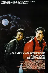 Movie poster for An American Werewolf in London released in 1981