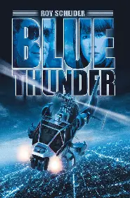 Movie poster for Blue Thunder released in 1983