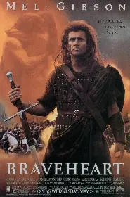 Movie poster for Braveheart released in 1995
