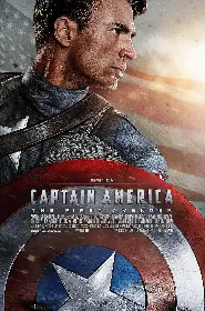 Movie poster for Captain America: The First Avenger released in 2011
