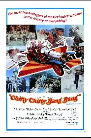 Movie poster for Chitty Chitty Bang Bang released in 1968