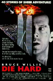 Movie poster for Die Hard released in 1988