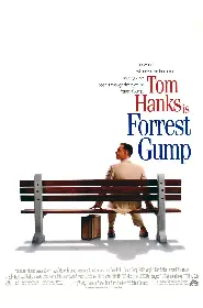 Movie poster for Forrest Gump released in 1994