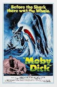 Movie poster for Moby Dick released in 1956