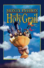 Movie poster for Monty Python and the Holy Grail released in 1975