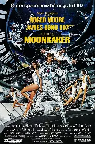Movie poster for Moonraker released in 1979