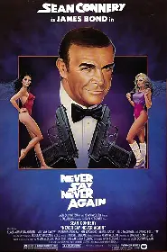 Movie poster for Never Say Never Again released in 1983