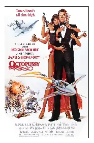Movie poster for Octopussy released in 1983
