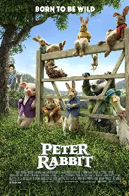 Movie poster for Peter Rabbit released in 2018