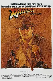 Movie poster for Raiders of the Lost Ark released in 1981