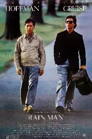 Movie poster for Rain Man released in 1988