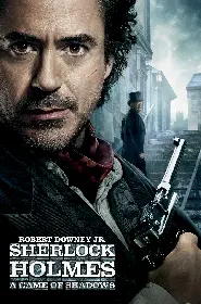 Movie poster for Sherlock Holmes: A Game of Shadows released in 2011