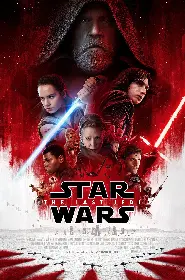Movie poster for Star Wars: The Last Jedi released in 2017