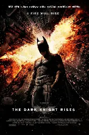 Movie poster for The Dark Knight Rises released in 2012