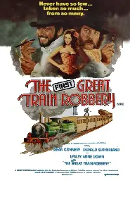 Movie poster for The First Great Train Robbery released in 1978