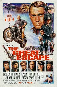 Movie poster for The Great Escape released in 1963