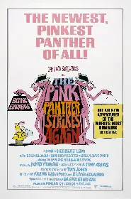 Movie poster for The Pink Panther Strikes Again released in 1976