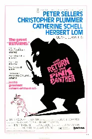 Movie poster for The Return of the Pink Panther released in 1975