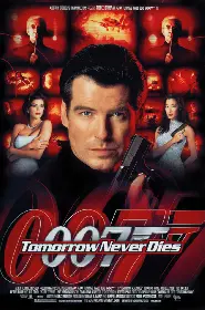 Movie poster for Tomorrow Never Dies released in 1997