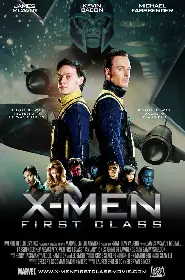 Movie poster for X-Men: First Class released in 2011